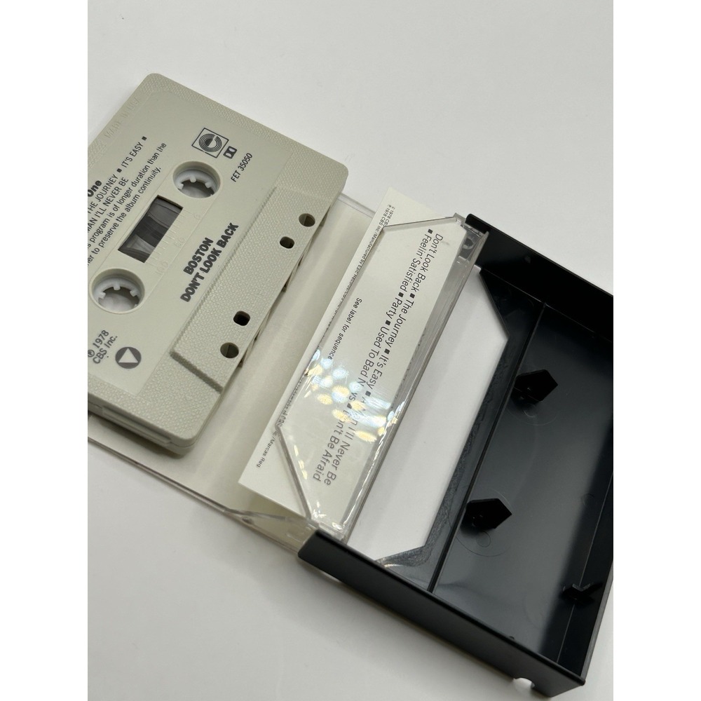 Boston Don't Look Back Cassette 1978  Classic Rock